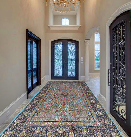 Qum Machine Made Area Rug 150cm x 100.cm