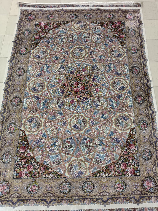 Qum Machine Made Area Rug 225cm x 150.cm