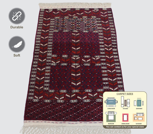 Russian Area Rug 147cm x 101cm