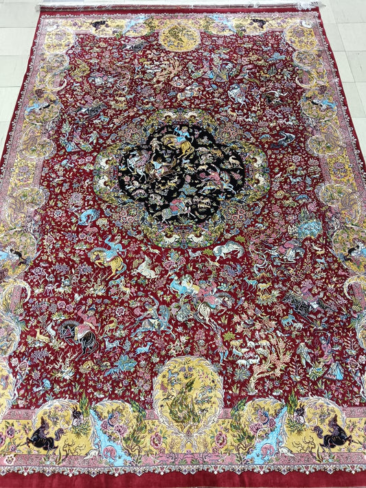 Qum Machine Made Area Rug 300cm x 200.cm