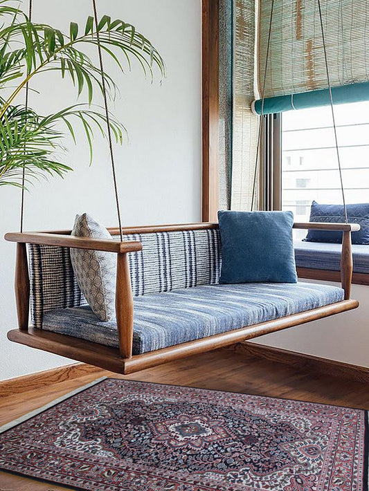 Indian Jaipuri Area Rug 160cm x 92cm