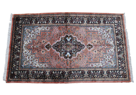 Indian Jaipuri Area Rug 166cm x 92cm