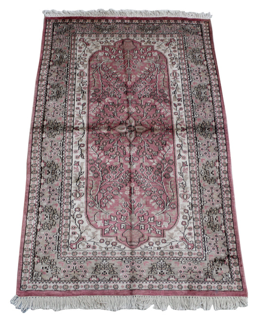 Indian Jaipuri Area Rug 155cm x 92cm