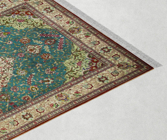 Qum Silk Area Rug 148cm x 102cm