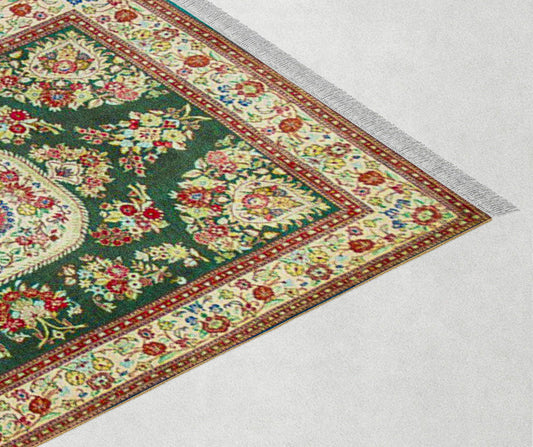 Qum Signed Area Rug 148cm x 102cm