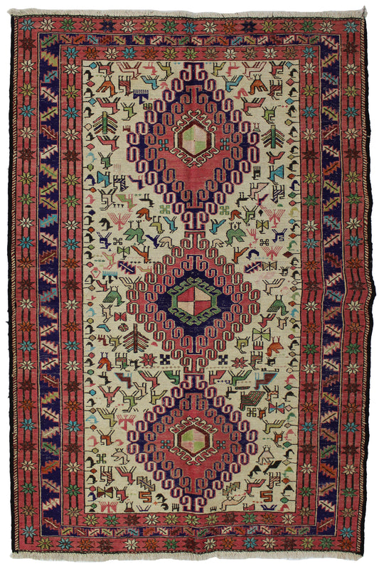 Kilim Area Rug 144cm x 103cm