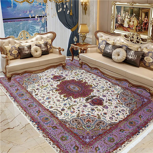 Tabriz Silk Area Rug 366cm x 250cm
