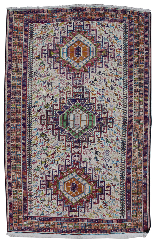 Kilim Area Rug 173cm x 107cm