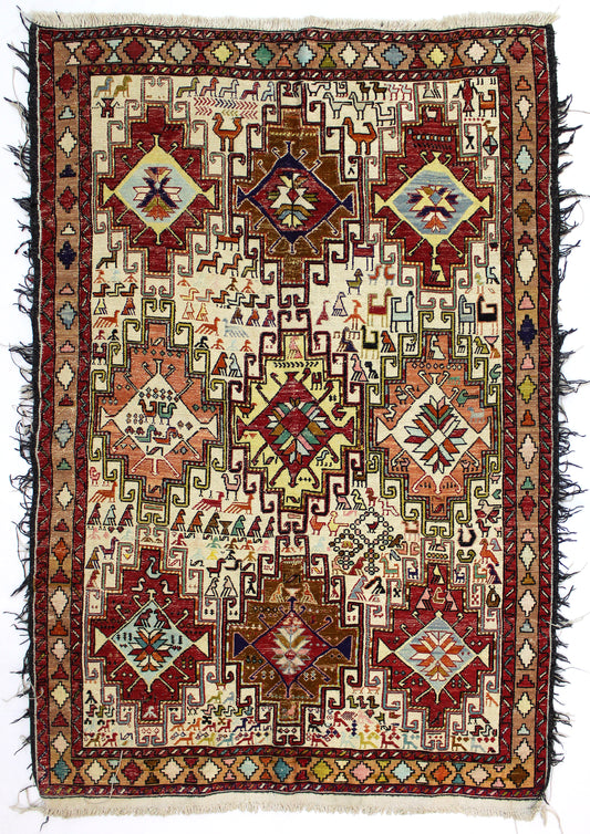 Kilim Area Rug 137cm x 100cm