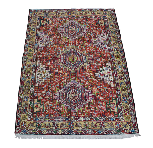 Kilim Area Rug 147cm x 110cm