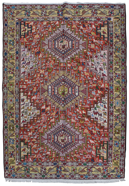 Kilim Area Rug 147cm x 110cm